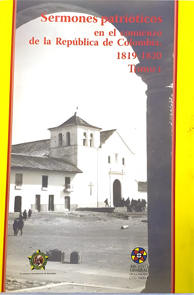 Portada de Sermones patrióticos en el comienzo de la República de Colombia, 1819-1820